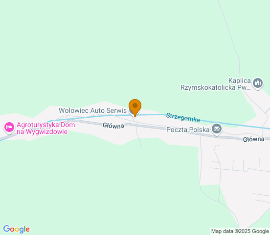 Mapa dojazdu do warsztatu samochodowego w miejscowości Stare Bogaczowice