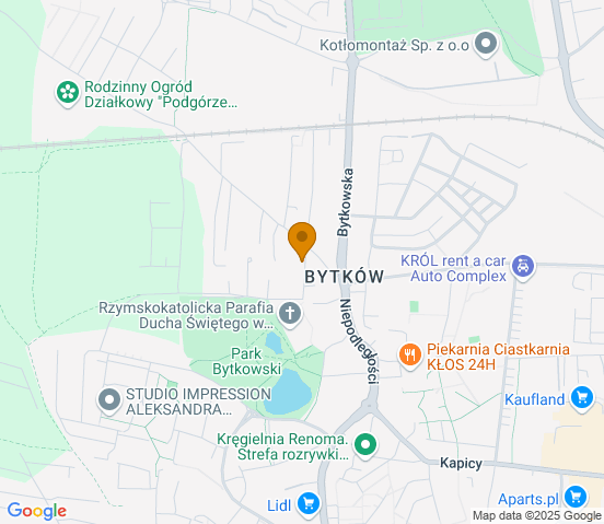 Mapa dojazdu do warsztatu samochodowego w miejscowości Siemianowice Śląskie