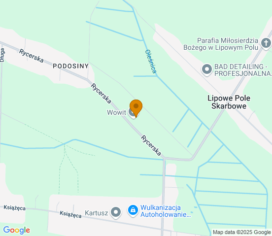 Mapa dojazdu do warsztatu samochodowego w miejscowości Skarżysko-Kamienna